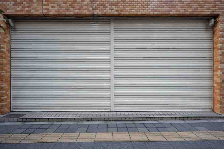 Commercial roller shutters