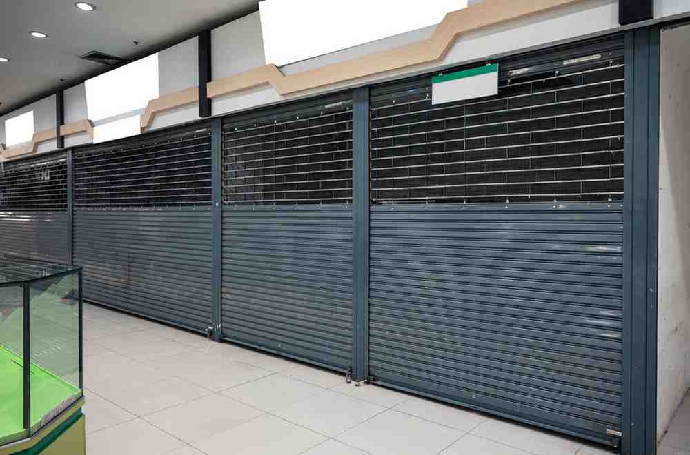 Commercial roller shutters